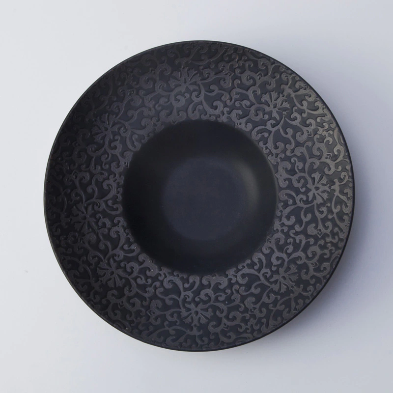 stock porcelain dinnerware from China for hotel Two Eight