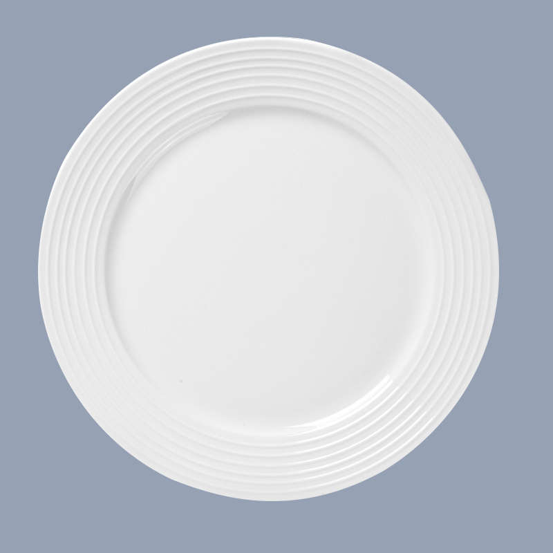 Two Eight rim tabletops avenue porcelain white dinnerware set manufacturer for restaurant-4