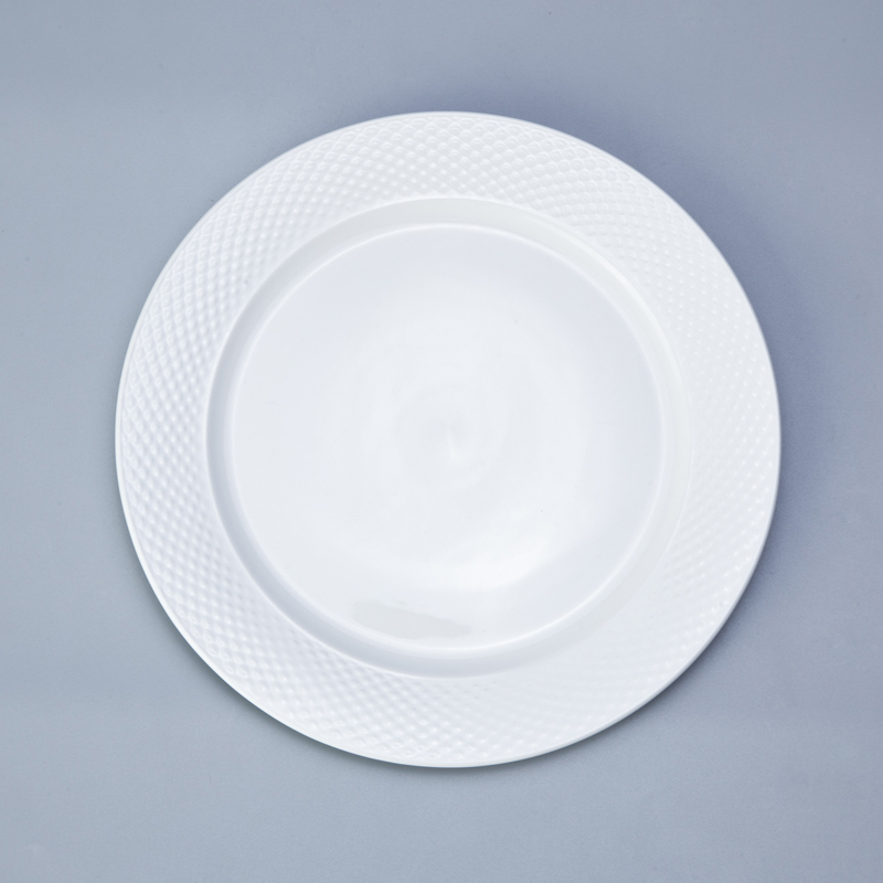 white porcelain tableware german round Two Eight Brand two eight ceramics