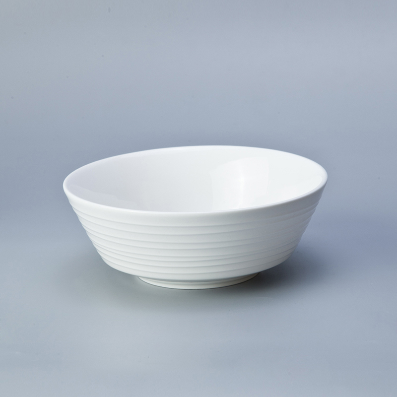 sample white porcelain dinner service Italian style for hotel Two Eight