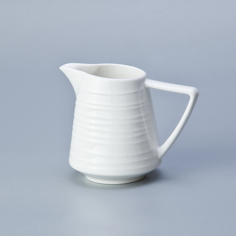 Wholesale embossed white porcelain tableware Two Eight Brand
