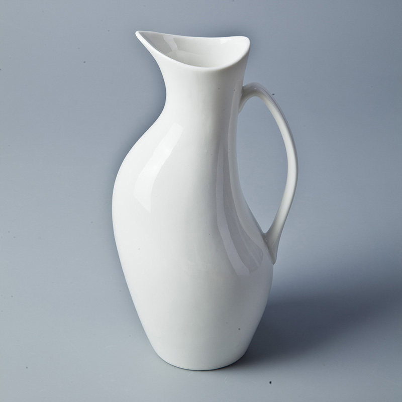 durable porcelain tea cup with lid design for restaurant