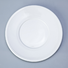 Two Eight elegant white porcelain dinner service series for bistro