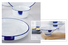 navy country 16 piece porcelain dinner set Two Eight Brand
