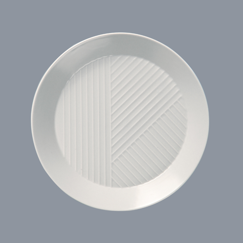 square porcelain plate set series for restaurant-7