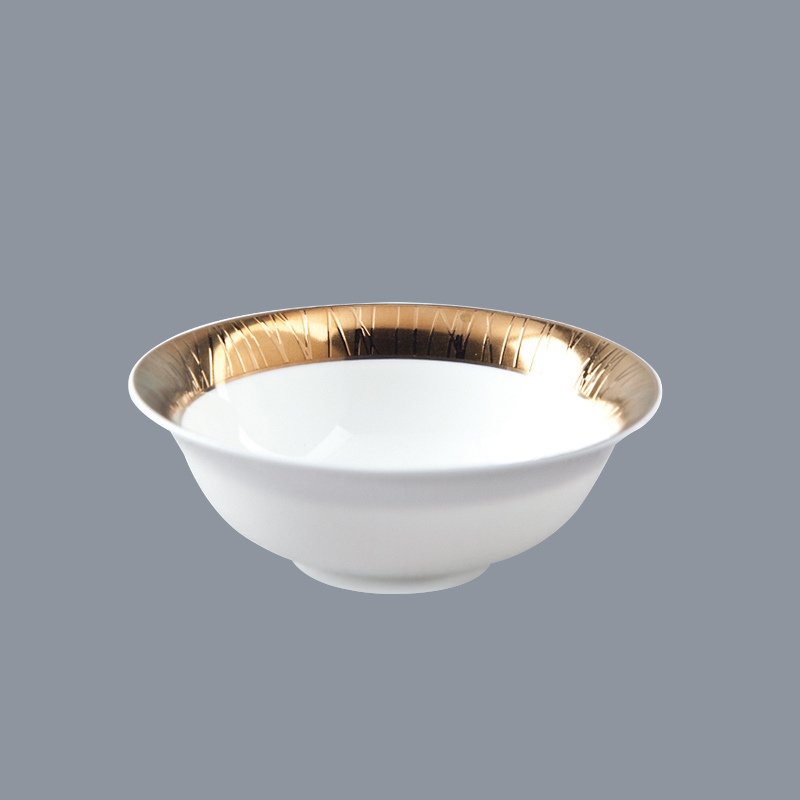 Two Eight Brand golden embossed fine white porcelain dinnerware italian supplier