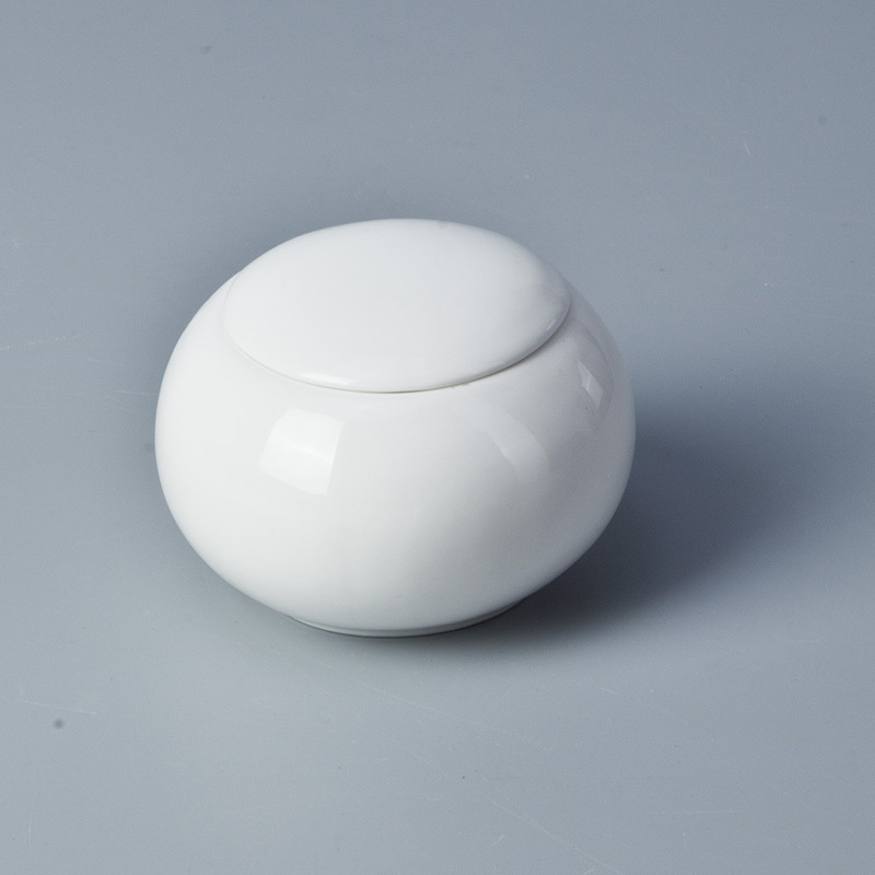 Custom white bone china porcelain Two Eight