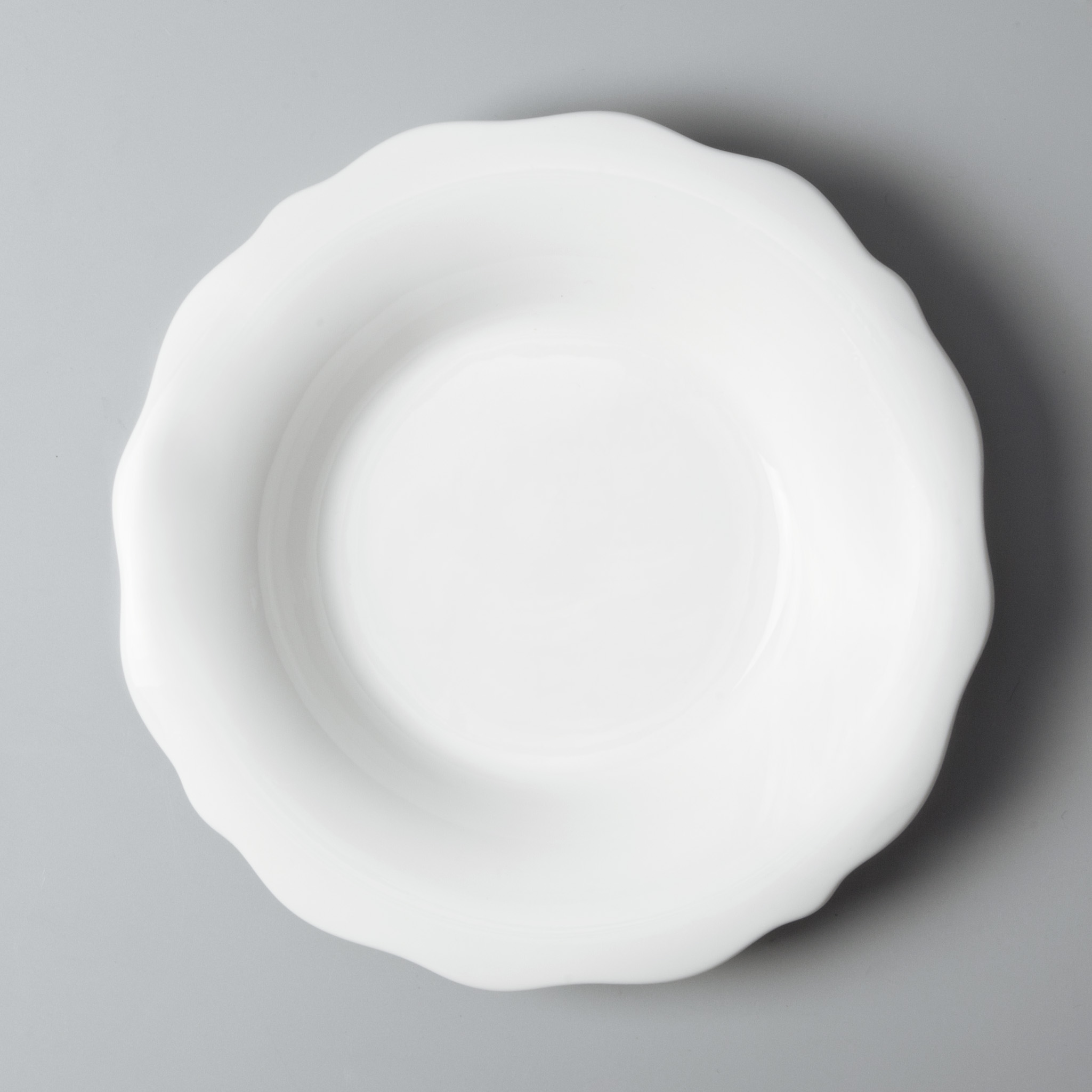 casual white porcelain dish set series for restaurant-3