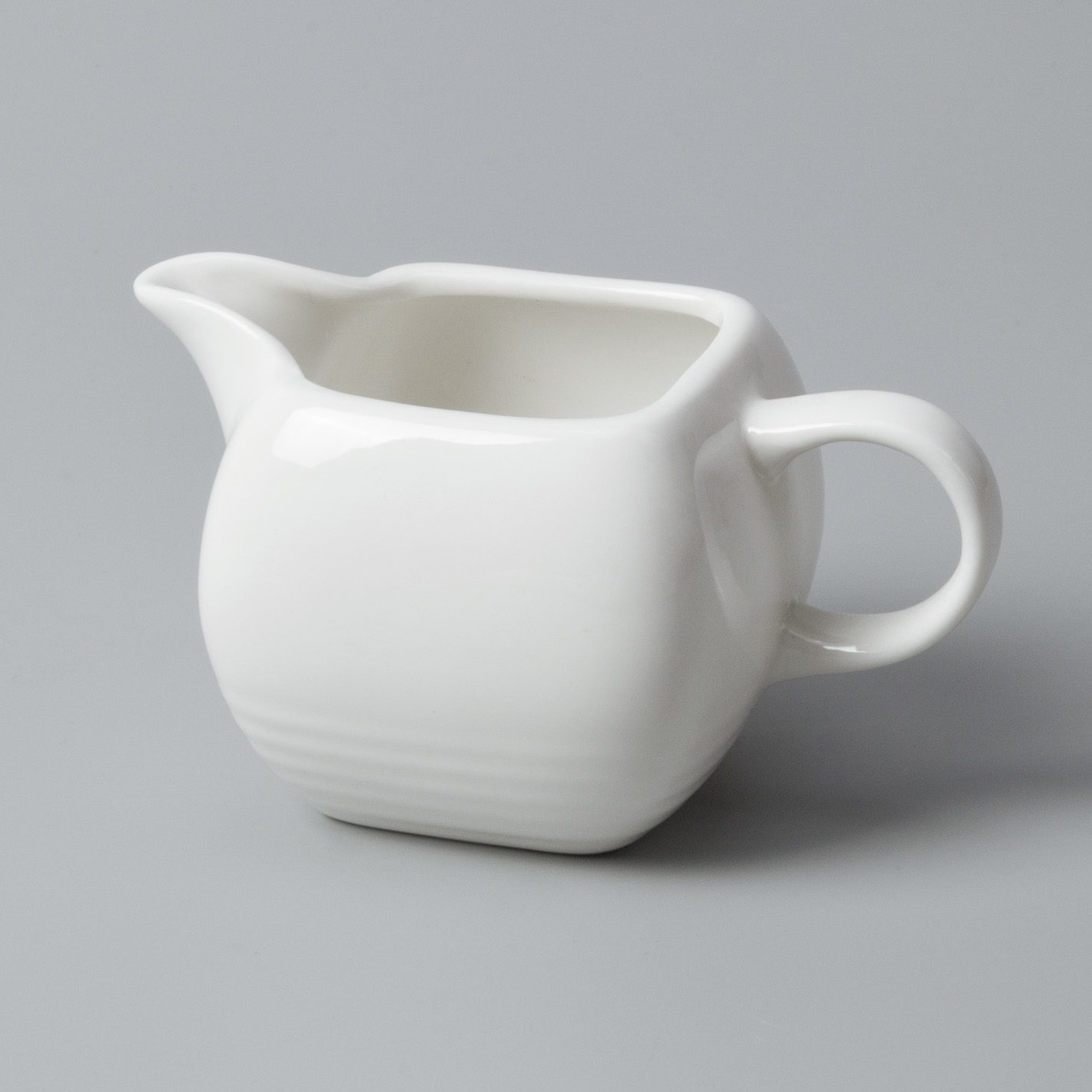 square smoothly Two Eight white porcelain tableware