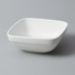 Two Eight smooth white porcelain platter from China for bistro