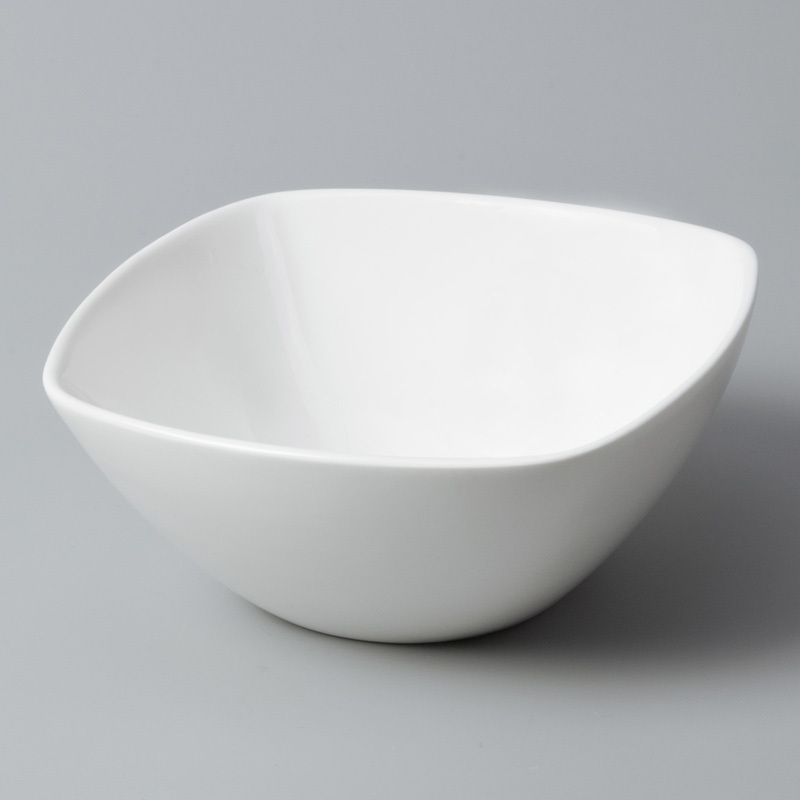 square vietnamese Two Eight Brand white porcelain tableware