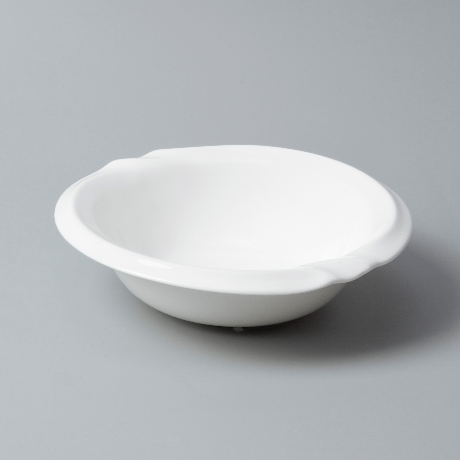 rim white plate set series for hotel-3