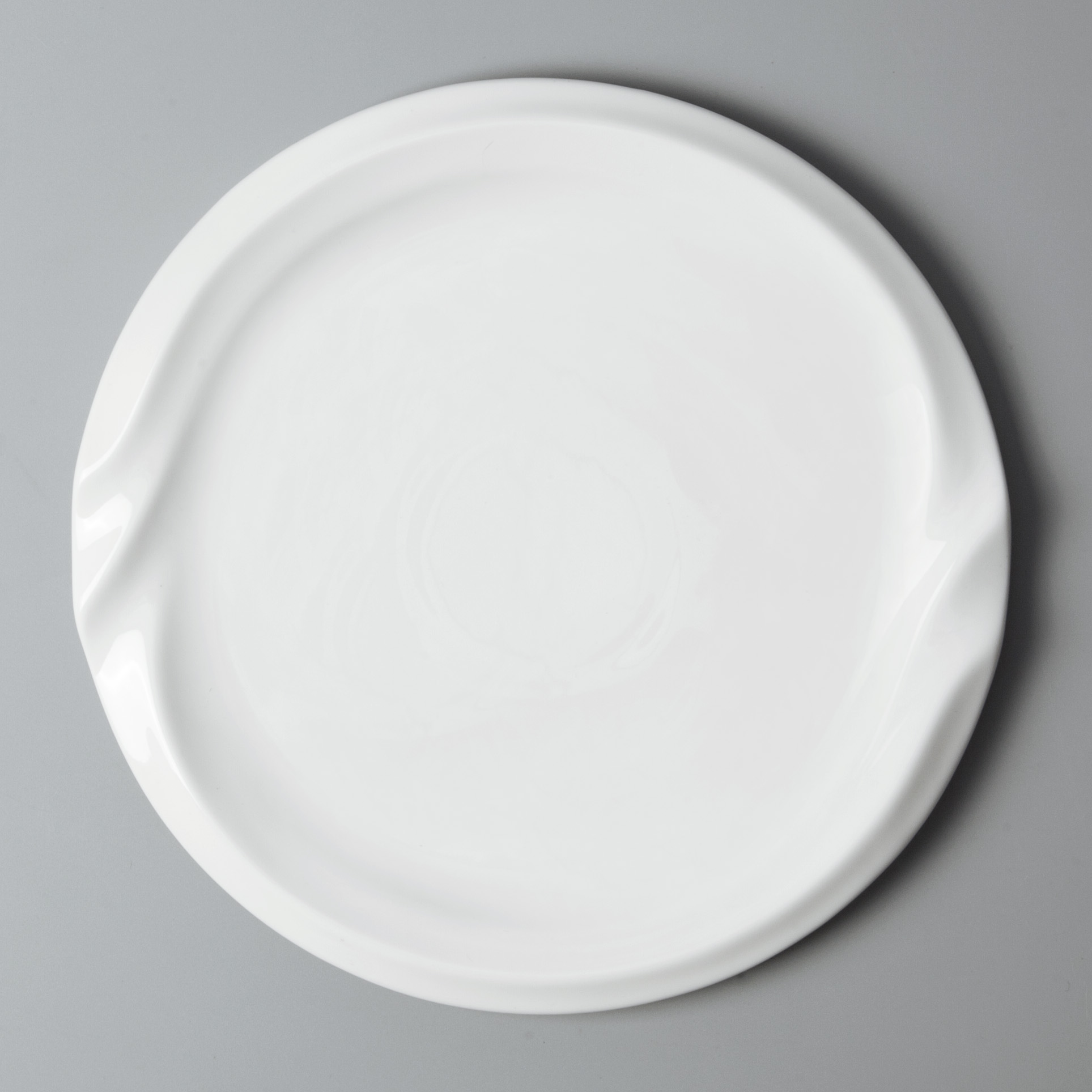 rim white plate set series for hotel-11