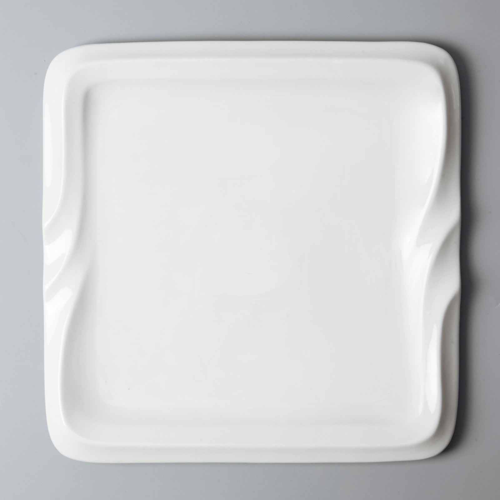 rim white plate set series for hotel-12