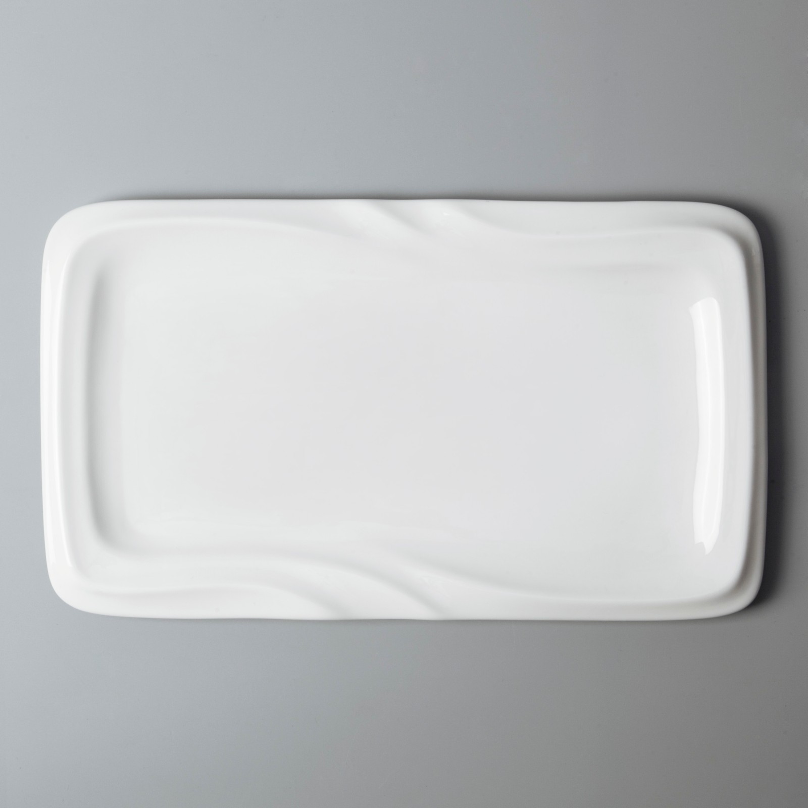 rim white plate set series for hotel-13