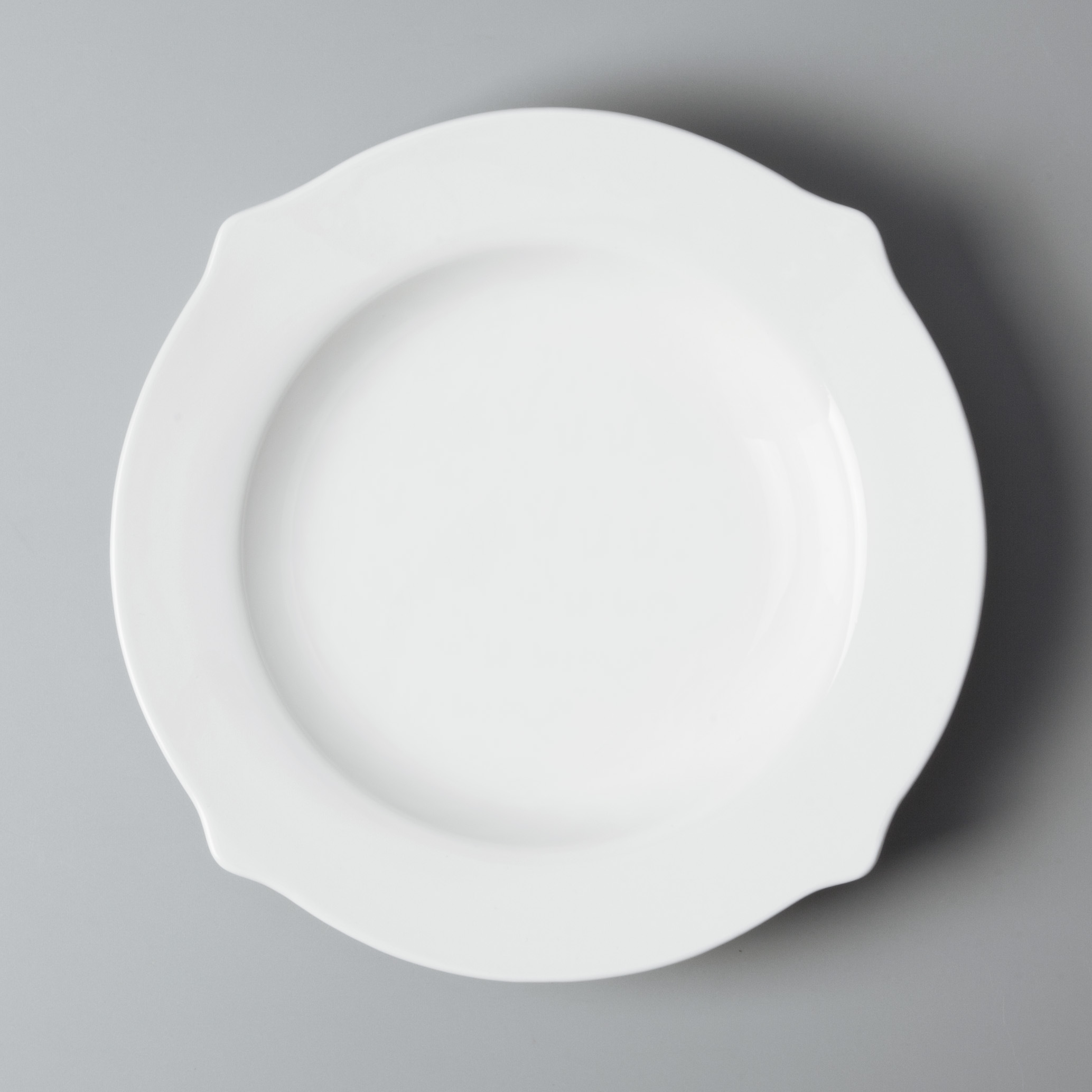 royal white square porcelain dinnerware customized for hotel Two Eight-4