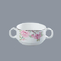 fine white porcelain dinnerware rose style round Two Eight