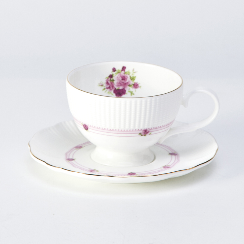 mixed fine china tea sets golden factory pricefor dinning room-5