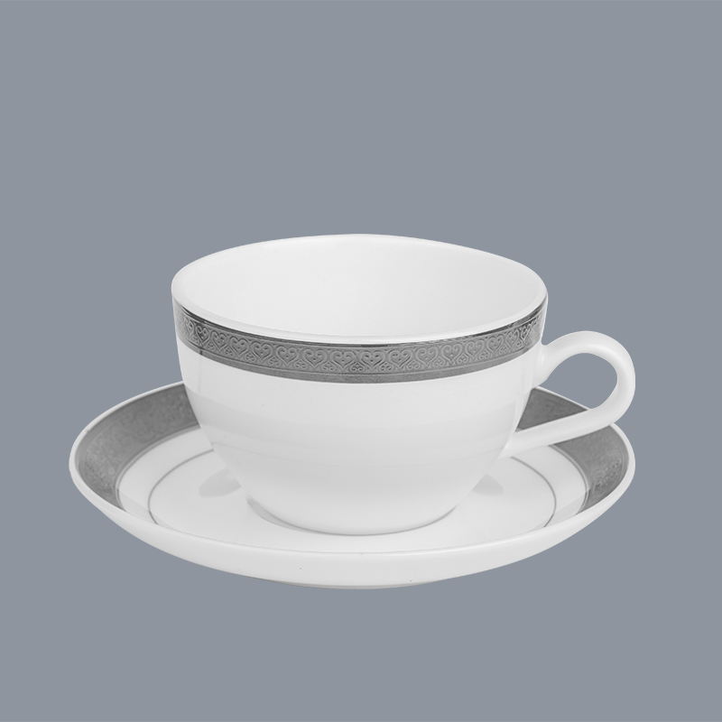 decal restaurant tableware grey for bistro Two Eight-8