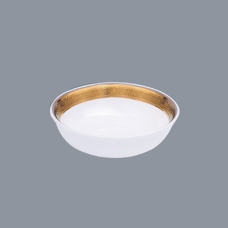elegant fine porcelain dishes silver wholesale for hotel-7