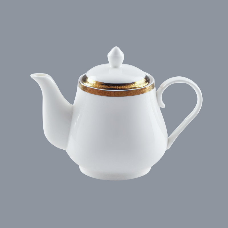 elegant fine porcelain dishes silver wholesale for hotel-9
