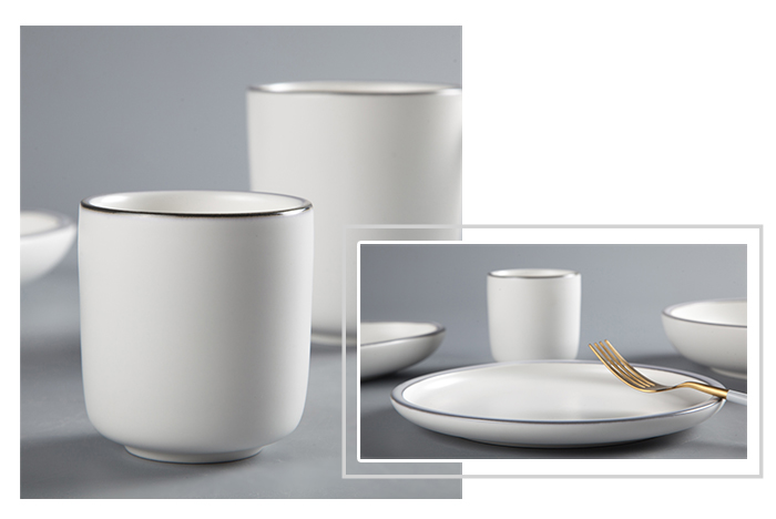 classic cream porcelain dinnerware customized for kitchen-1