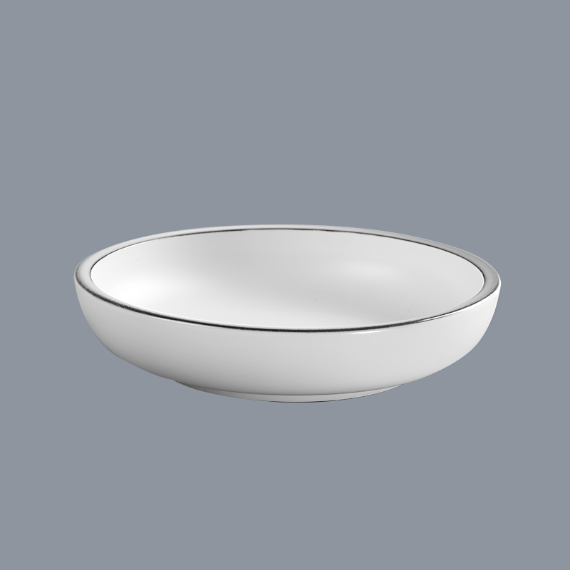 smooth 16 piece porcelain dinnerware set oragne customized for kitchen-6