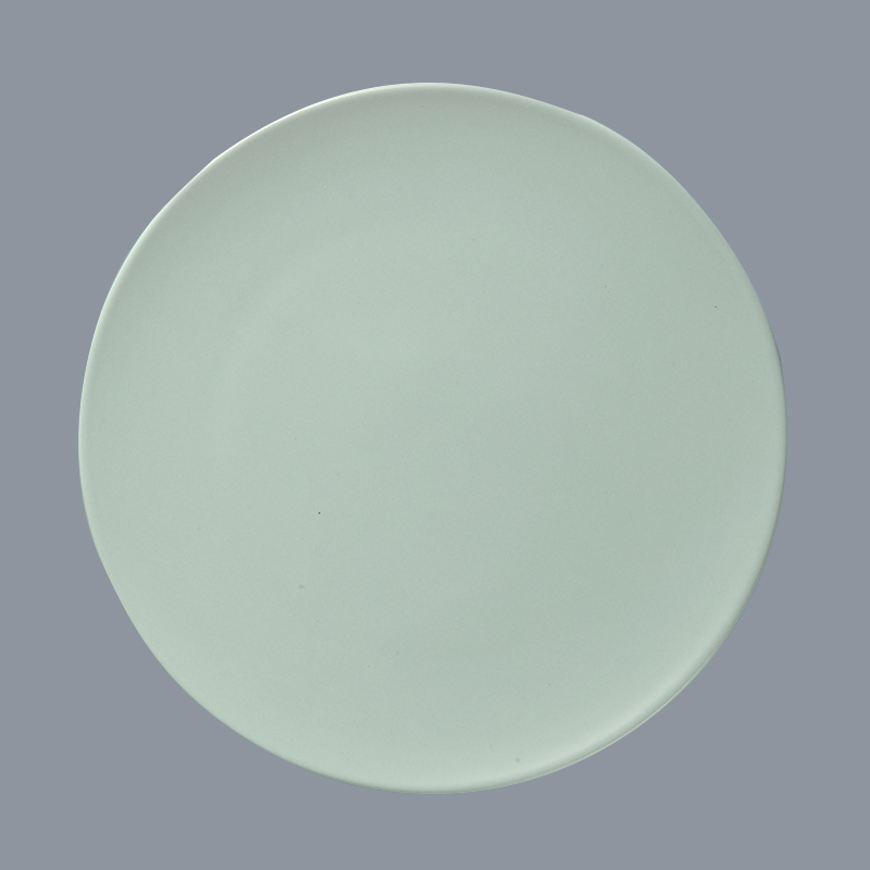 Two Eight colorful restaurant porcelain dinnerware jade for dinning room-6
