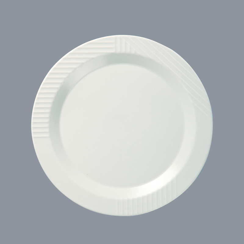 Two Eight round restaurant quality plates directly sale for dinning room-2