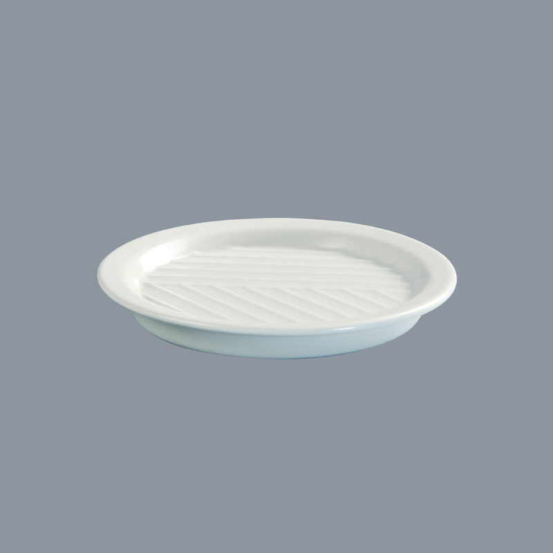 Two Eight round restaurant quality plates directly sale for dinning room-3