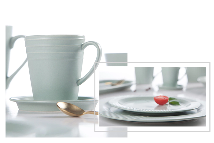 vintage 20 piece porcelain dinnerware set series for restaurant