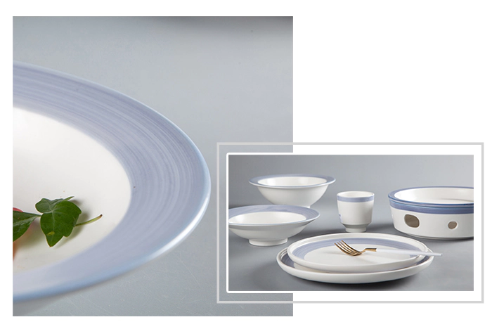 porcelain dinner sets for 12 round for bistro Two Eight