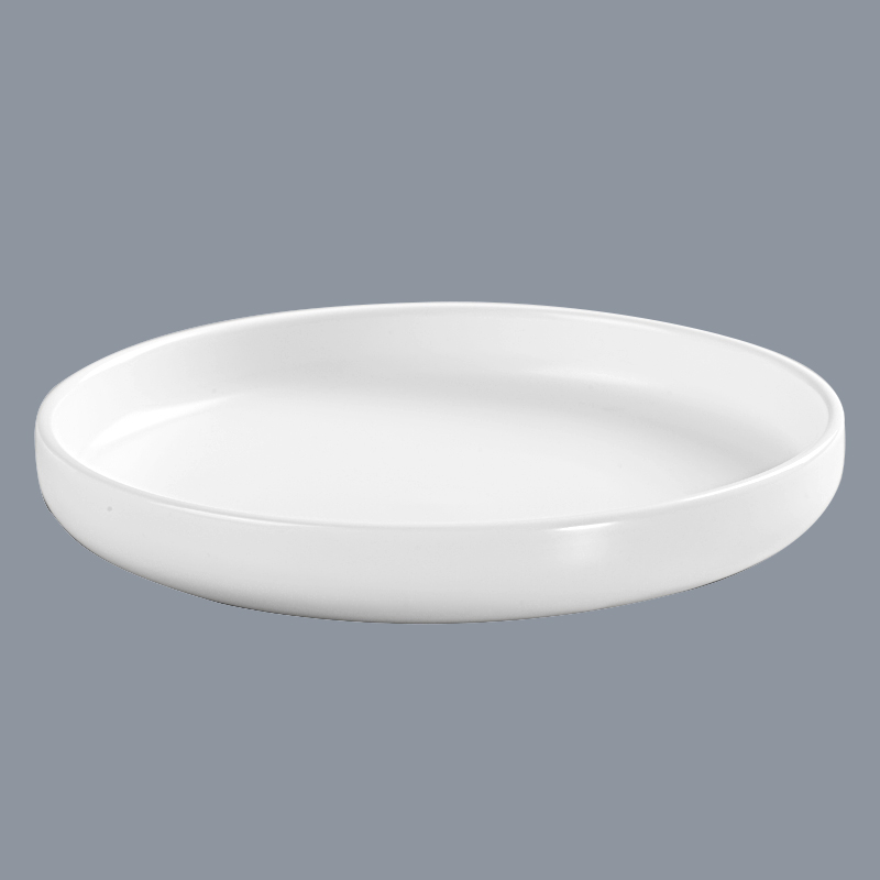 Two Eight smooth custom restaurant plates mixed for bistro-20