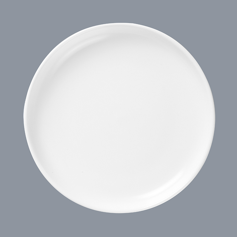 Two Eight smooth custom restaurant plates mixed for bistro-26