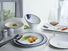 16 piece porcelain dinner set restaurant simple smoothly style