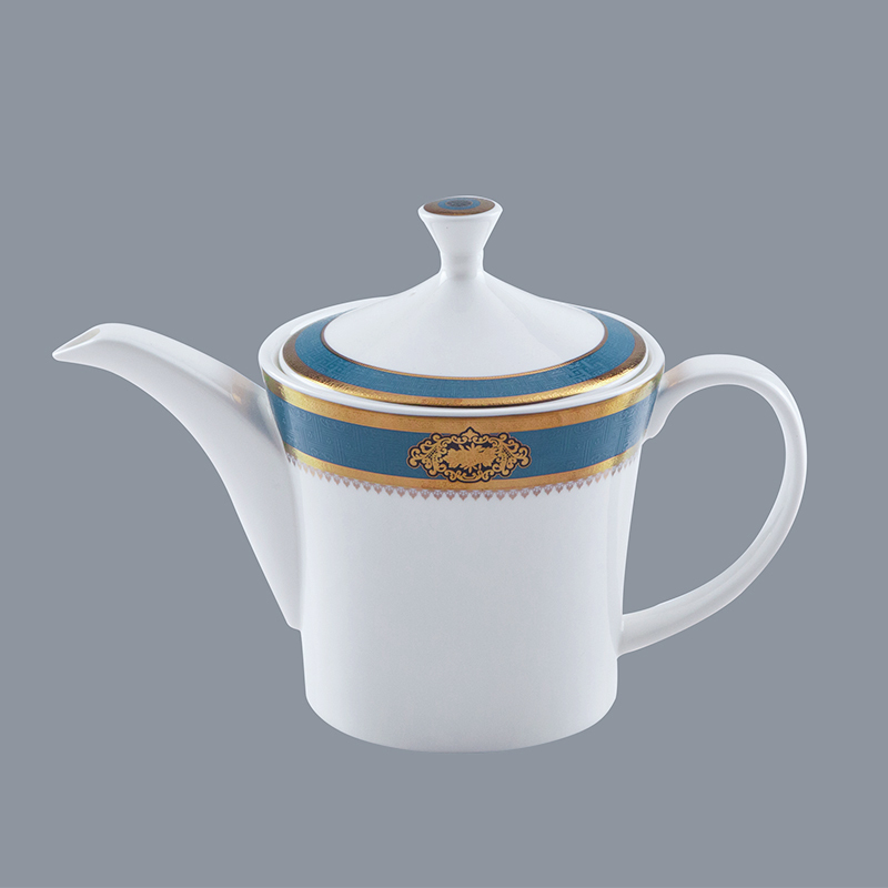 white teahouse embossed gold fine white porcelain dinnerware Two Eight Brand