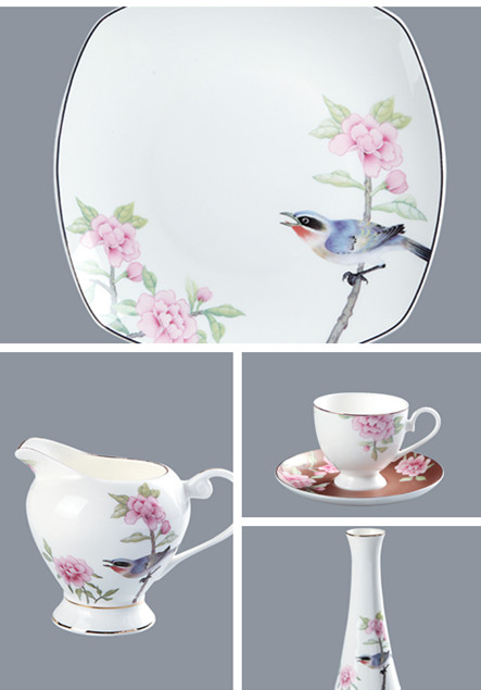 Two Eight-Bone China Cup And Method Of Making It