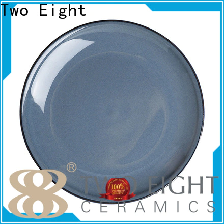 Two Eight High-quality fine dinning plates manufacturers for hotel