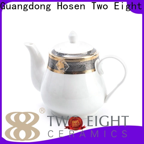 Two Eight Latest teapot and saucer set factory for bistro