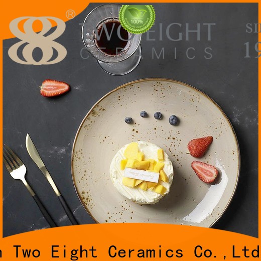 Two Eight ceramic dish Supply for dinning room