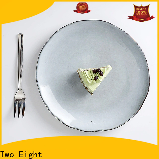 Two Eight Top divided ceramic plates Suppliers for restaurant