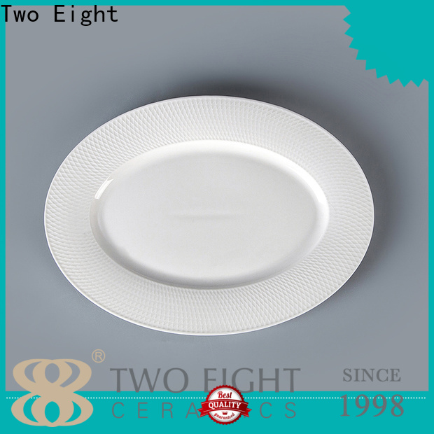 Two Eight italian ceramic plates company for restaurant