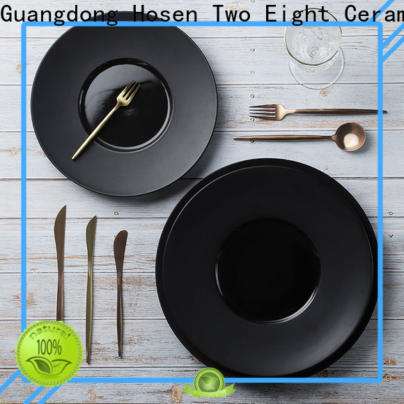 High-quality ceramic restaurant plates company for kitchen
