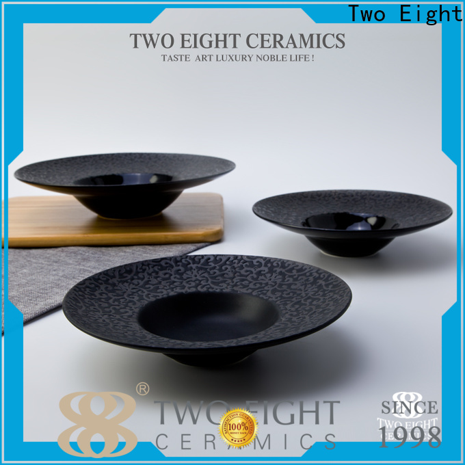 Two Eight Custom ceramic birthday plate manufacturers for bistro