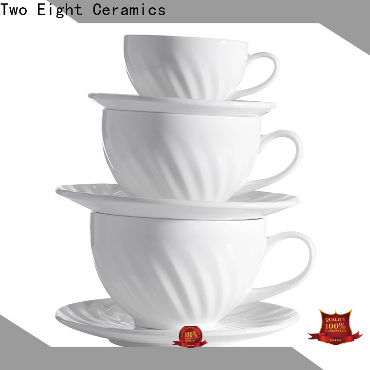 Two Eight bulk coffee mugs for business for bistro
