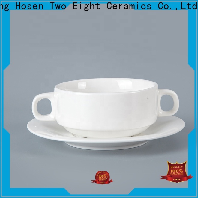 Two Eight porcelain serving bowls factory for dinning room
