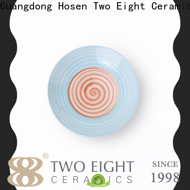 Two Eight New hand painted ceramic bowls for business for dinning room