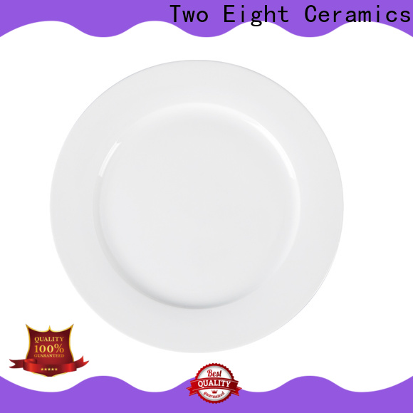 Wholesale unglazed ceramic plates company for dinning room Two Eight