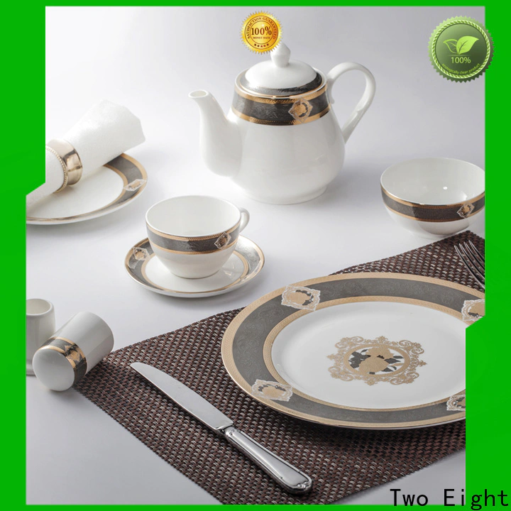 Two Eight Latest tea serving set Supply for restaurant