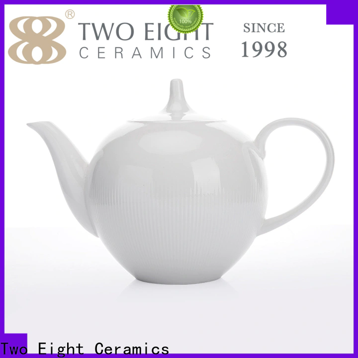 Custom teapot set white for business for dinner